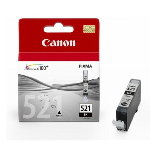 Canon Mustepatruuna musta kuva (2933B008 / CLI521BK)
