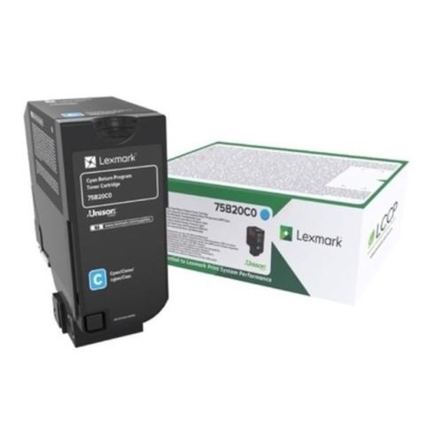 Lexmark Väriainekasetti syani (75B20C0 / 075B20C0) (Return)