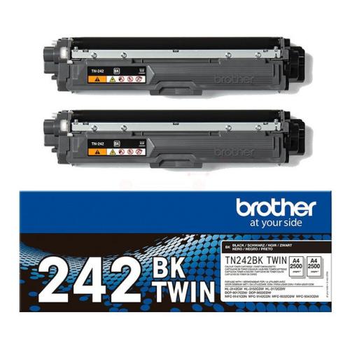 Brother Väriainekasetti musta (TN242BKTWIN) (Kaksoispakkaus)