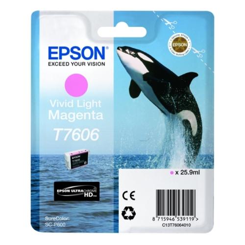 Epson Mustepatruuna magenta foto (C13T76064N10 / T7606)