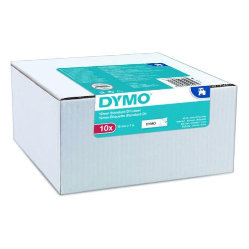 Dymo Etiketti musta / valkoinen (2093097), 12mm