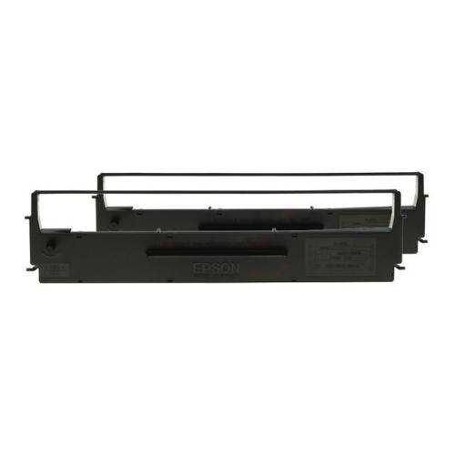 Epson Värinauha musta (C13S015646 / 7753) (Kaksoispakkaus)