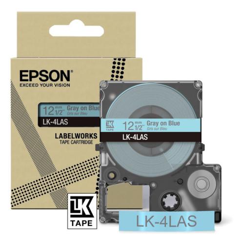 Epson Etiketti gray/blue (C53S672106 / LK4LAS)
