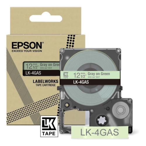 Epson Etiketti gray/green (C53S672105 / LK4GAS)