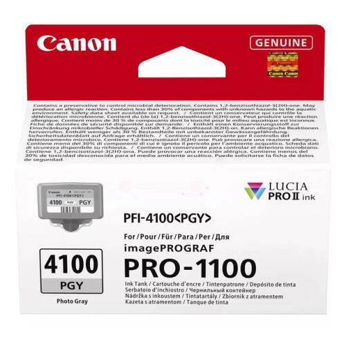 Canon Mustepatruuna harmaa foto (6784C001 / PFI4100PGY)