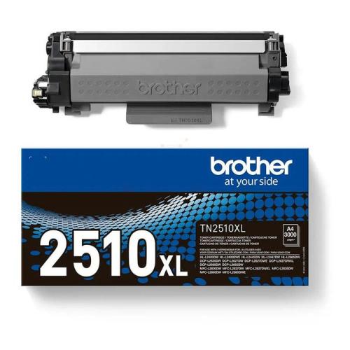 Brother Väriainekasetti musta (TN2510XL) (korkea kapasiteetti)