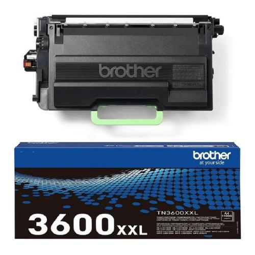 Brother Väriainekasetti musta (TN3600XXL) (korkea kapasiteetti)