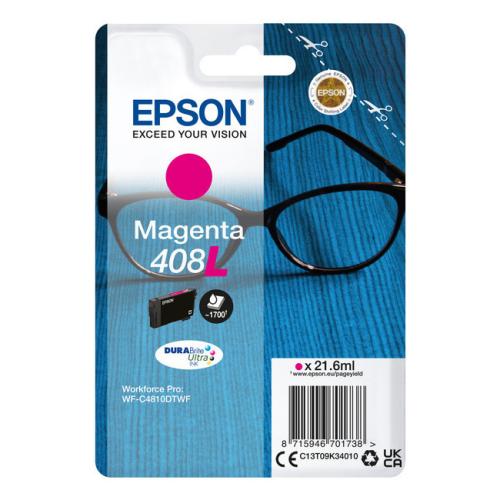 Epson Mustepatruuna magenta (C13T09K34010 / 408L) (korkea kapasiteetti)
