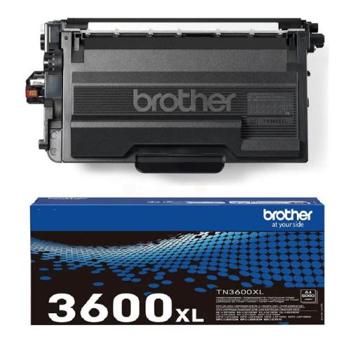 Brother Väriainekasetti musta (TN3600XL) (korkea kapasiteetti)