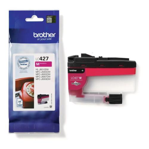 Brother Mustepatruuna magenta (LC427M)