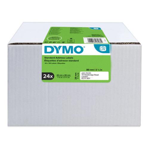 Dymo Etiketti valkoinen (13188 / S0722360)
