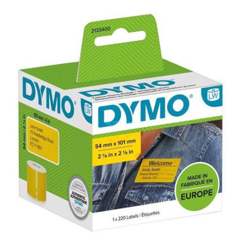 Dymo Etiketti keltainen (2133400)
