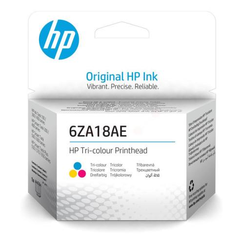 HP Tulostuspää syani / magenta / keltainen (6ZA18AE)