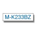 Brother Merkintänauha sininen / valkoinen (MK233BZ / MK233), 12mm, non laminated