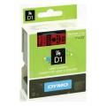 Dymo Etiketti musta / punainen (53717 / S0720970), 24mm, laminated