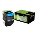 Lexmark Väriainekasetti syani (80C2XC0 / 802XC) (Return, korkea kapasiteetti)