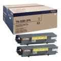 Brother Väriainekasetti musta (TN32802PK / TN3280TWIN) (Kaksoispakkaus)