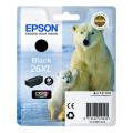 Epson Mustepatruuna musta (C13T26214012 / 26XL) (korkea kapasiteetti)