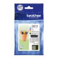 Brother Mustepatruuna musta / syani / magenta / keltainen (LC3217VALDR) (multipack)