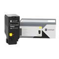 Lexmark Väriainekasetti keltainen (81C0X40 / 081C0X40) (korkea kapasiteetti)