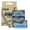 Epson Etiketti musta / sininen (C53S672082 / LK6LBJ)
